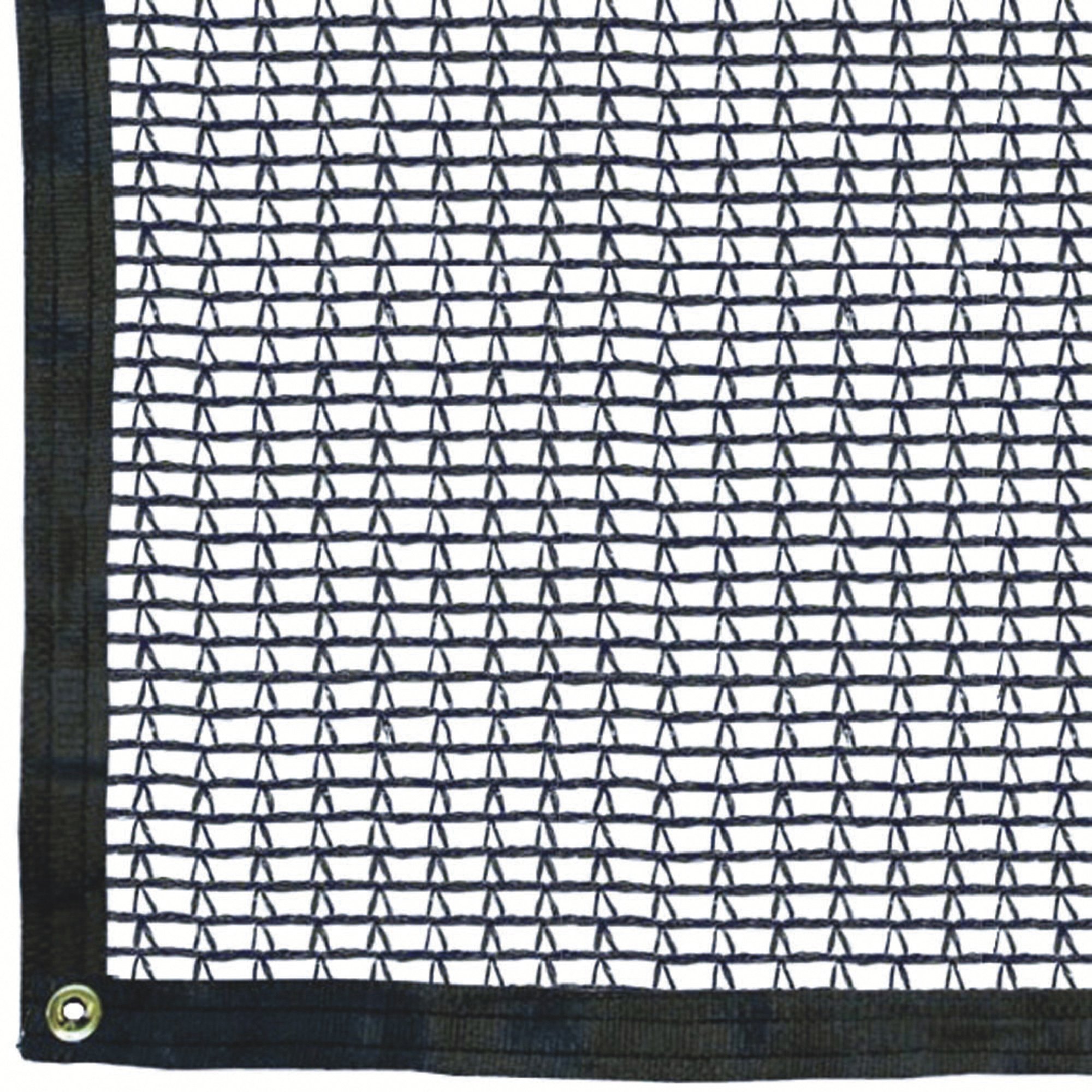 Riverstone Knitted Black Shade Cloth with Grommets